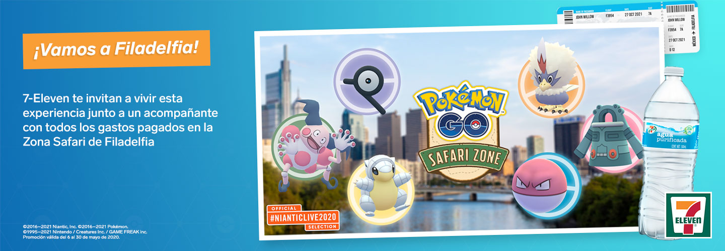 Pokémon GO - 7 Eleven | Inicio